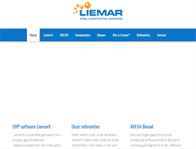 Tablet Screenshot of liemar.nl